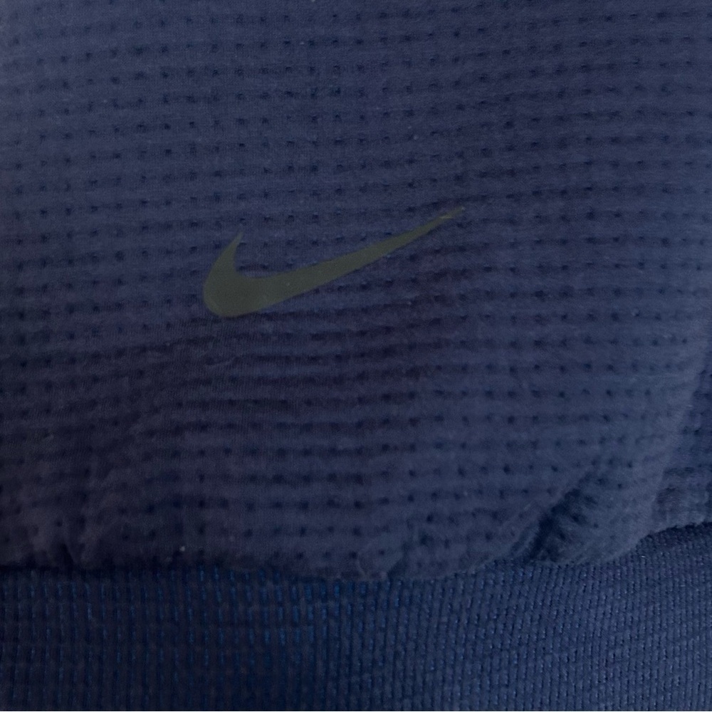 NIKE Sportswear City Ready Crewneck Cropped Sweatshirt Navy Blue Size Small - Picture 4 of 8